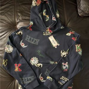 Kith Navy Graphic Hoodie